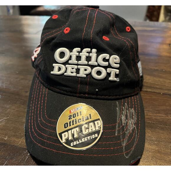 Tony Stewart Autographed Hat 2011 Official Pit Cap #14 Racing Nascar - Picture 1 of 9